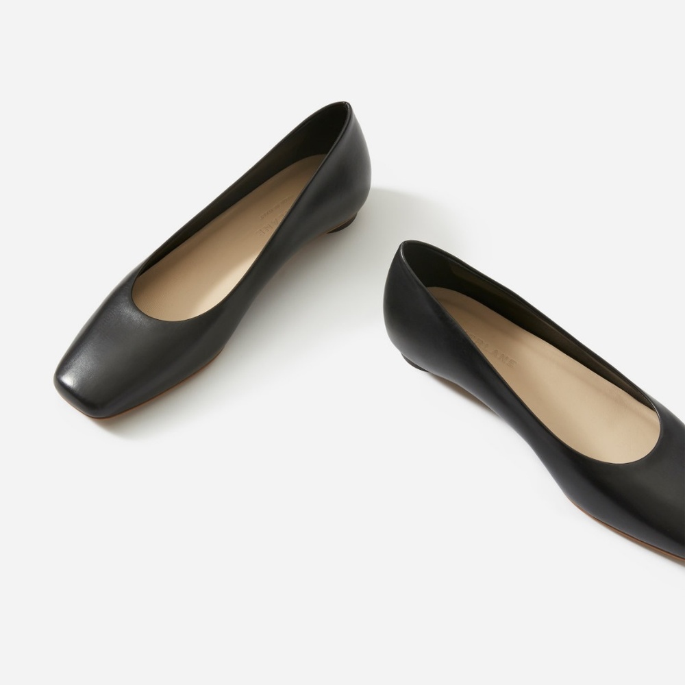 Everlane - The Square Toe Flat - never worn!